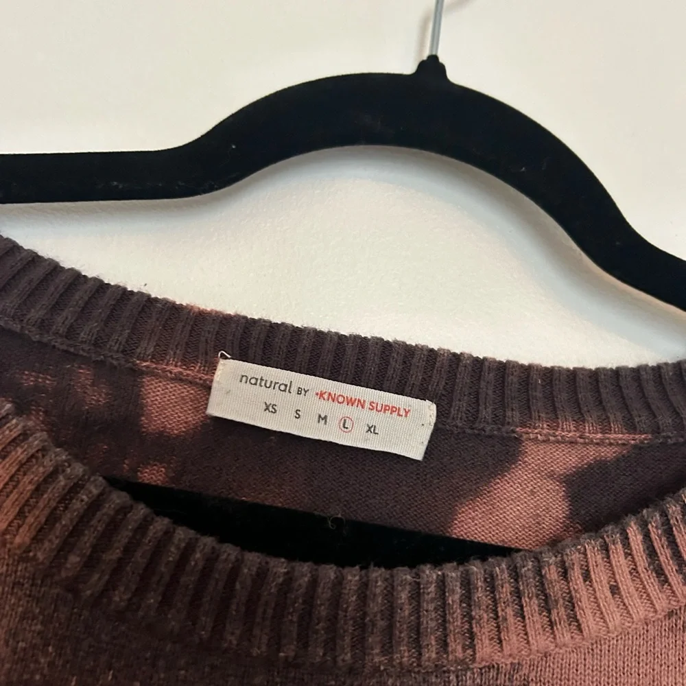 Tie-Dye Cropped Sweater - Picture 2 of 2